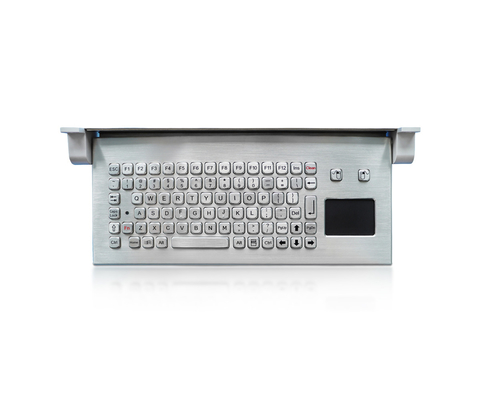 IP68 водонепроницаемая промышленная клавиатура с сенсорной панелью для наружного использования