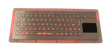 Компактная клавиатура держателя панели формата промышленная с динамическим делает загерметизированную сенсорную панель водостойким