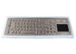 Водоустойчивая клавиатура с нержавеющей сталью сенсорной панели мыши для киоска
